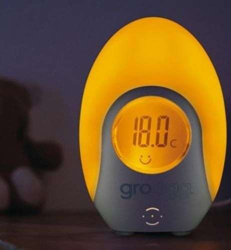 Gro-Egg Colour-Changing Digital Baby Children Kids Room Night Light Thermometer