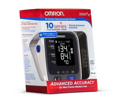 Omron 10 Series Wireless Upper Arm Blood Pressure Monitor with Wide-Range ComFit Cuff (BP786)