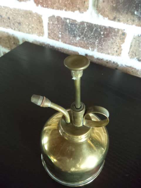 Beautiful Brass Oil Canister