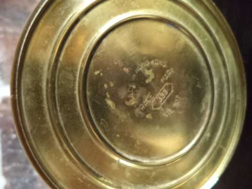Beautiful Brass Oil Canister