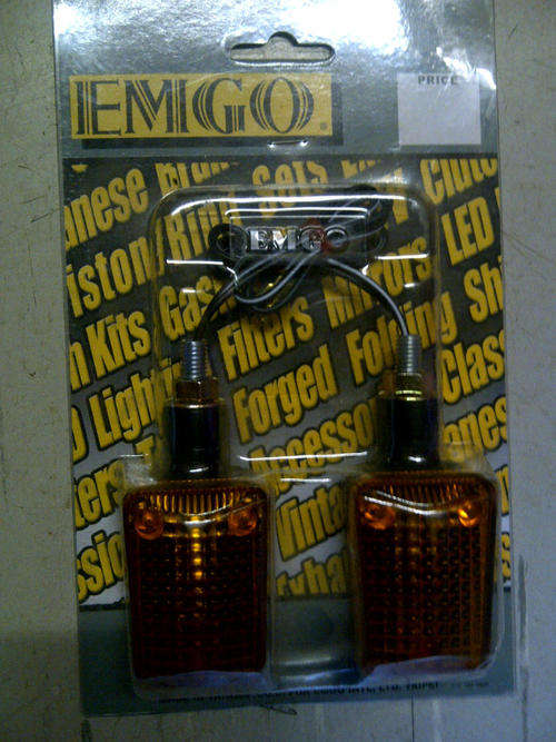 EMIGO Short stem black indicators - NO RESERVE