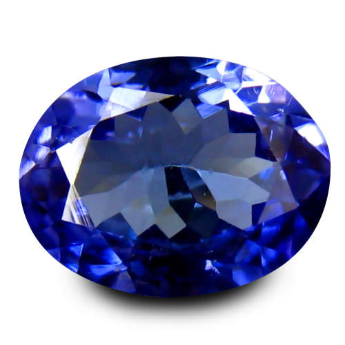 SOUGHT AFTER 1.56CT IF CLARITY OVAL CUT 100% NATURAL TANZANITE