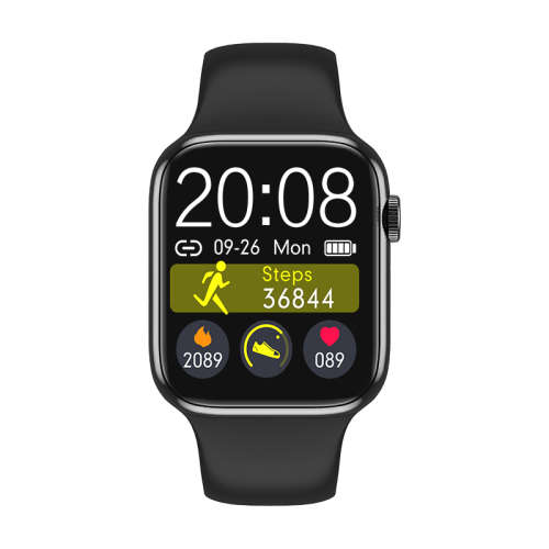 W98 Smart Watch, Activity Tracker, Oximeter, Thermometer & Immunity Check - Obsidian Black