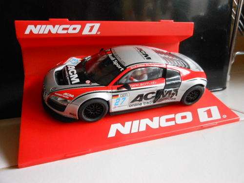 --NINCO AUDI R8 WITH BRAND NEW NC 9 -SPARKER MOTOR---USED
