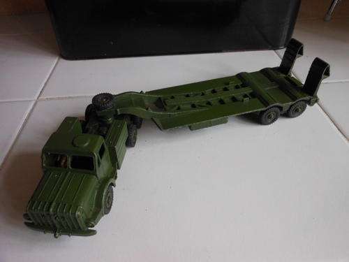 DINKY---- ORIGINAL---- MIGHTY ANTAR ARMY TRUCK .