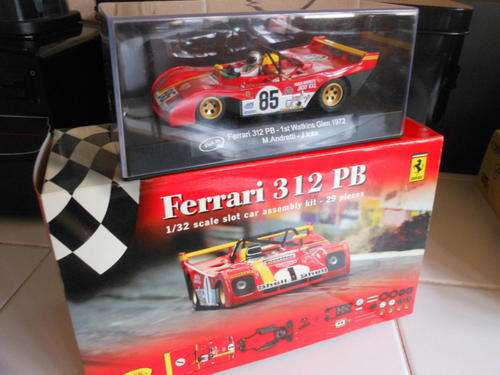 SLOT -IT FERRARI 312PB--ANDRETTI--LIKE NEW--IN BOX.