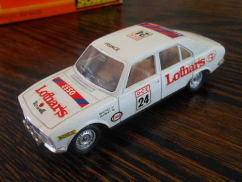 SOLIDO ---PEUGEOT 504 RALLY--BOXED!!---LIKE DINKY