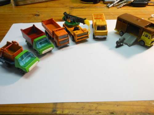 MAJORETTE AND OTHER IN GOOD CONDITION.