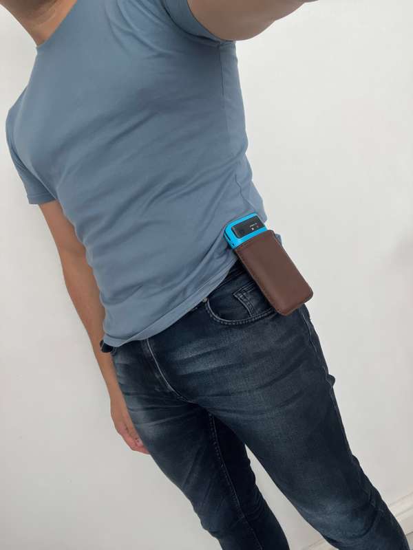 Handcrafted Genuine Leather Holster for Yoco Kumho Card Machine