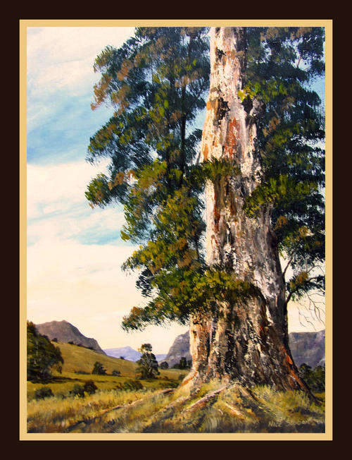 '' STANDING STRONG '' Original signed acrylic by Nick Stobart.