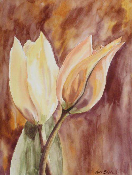 Tulip Portrait by Nick Stobart