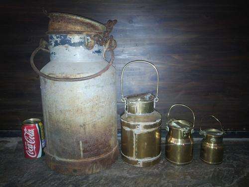 Great collection of milk churns