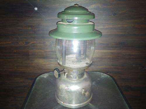 Highly collectible 1956 Coleman model 237 Nickel plated lantern