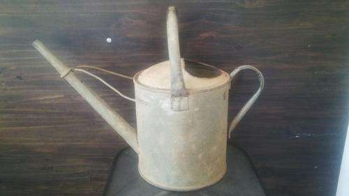 Huge H & H 2.5 gallons galvanized watering can