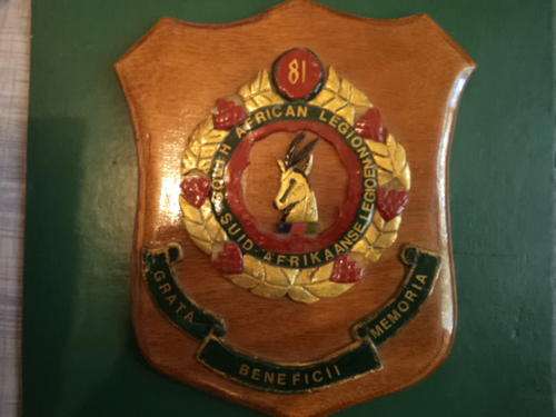 81 SOUTH AFRICA LEGION