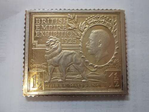SILVER STAMP - GOLD PLATED - NO.14