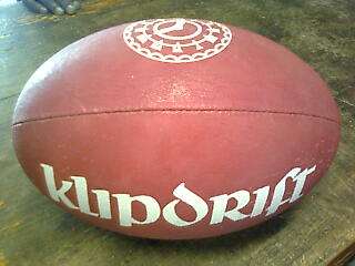 KLIPDRIFT COLLECTABLE RUGBY BALL- R1 start