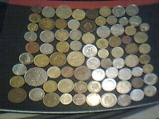 85 mix world coins