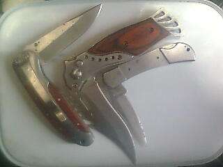 Lot of pocket knives