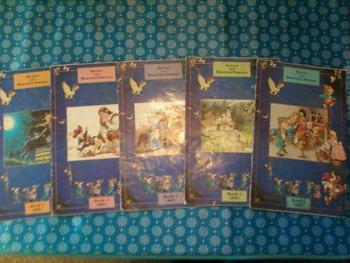 5 Vintage Bed Time Story Books