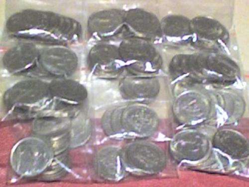 50 x mix dates 5c coins