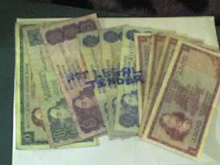 Very nice set of south african banknotes. From R10 to R1.