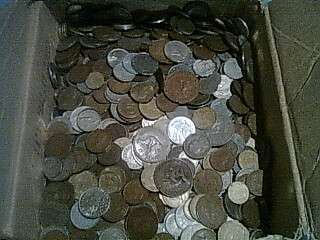 large lot of mix s.african union and nice world coins for your collection x 500 coins