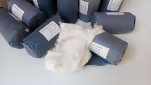 Cotton wool roll. Medical, ambulance, spa/, salon tools