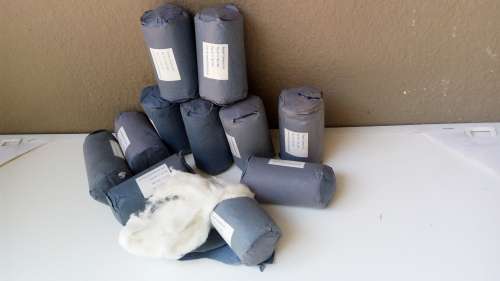 Cotton wool roll. Medical, ambulance, spa/, salon tools