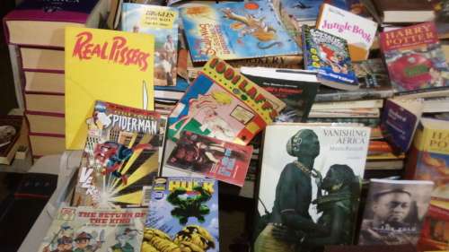 Books Assorted - PER BOOK to take all 1500. Children's, novels, recipe books,