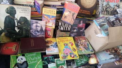 Books Assorted - PER BOOK to take all 1500. Children's, novels, recipe books,