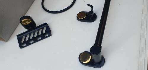 Bathroom Towel Ring and Rail Set