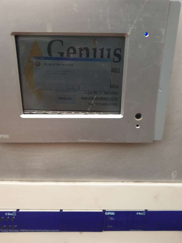 Clipsal C-touch Spectrum Colour Screen Controller