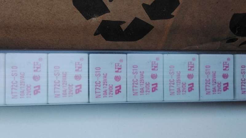 Relay : NT72C - S10 (BID PER PIECE - not the whole  Tube)!!!