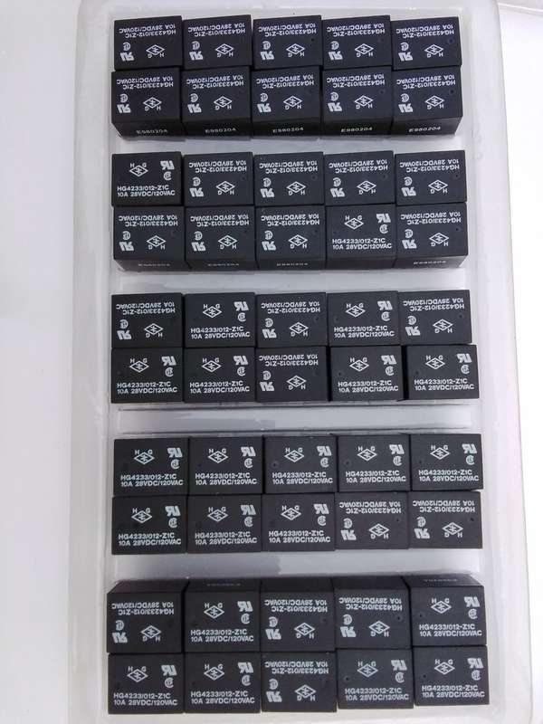 5-Pin Relay Module E980204.  10A, 120VAC/24VDC  (BID PER RELAY) - not the whole tube)!!!