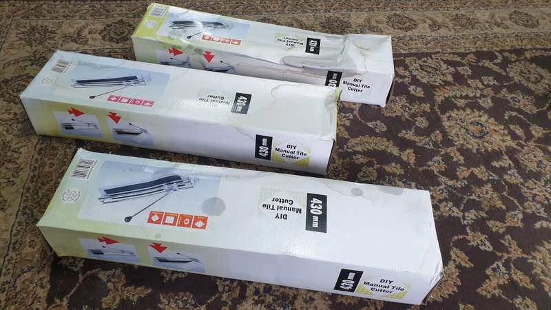 UNUSED 430mm Manual Tile Cutter (BID PER PIECE)!!!