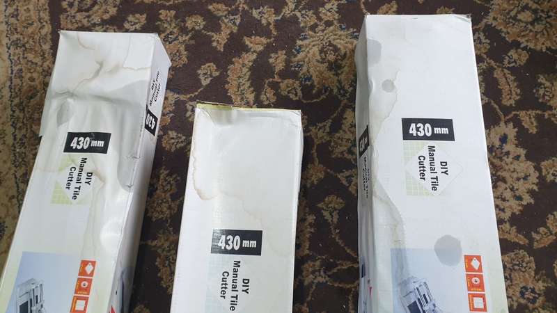 UNUSED 430mm Manual Tile Cutter (BID PER PIECE)!!!