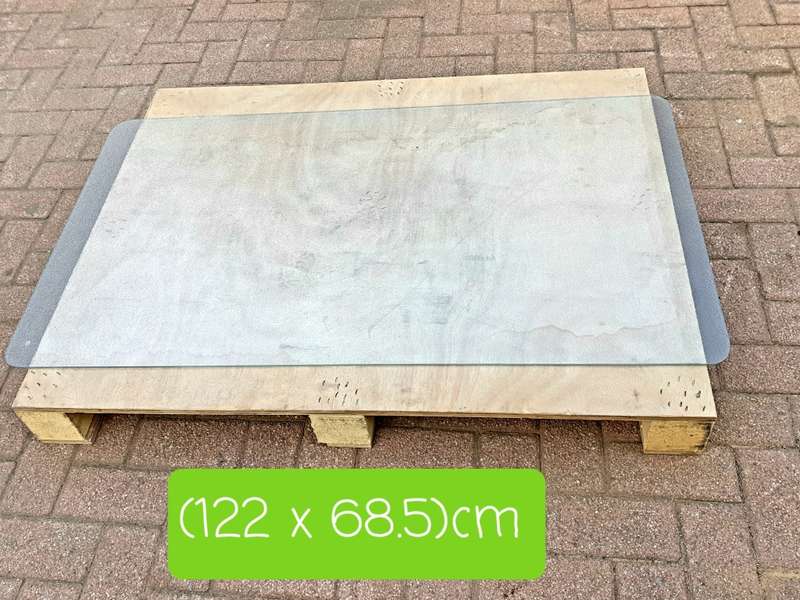 COLLECTION ONLY...Outdoor Tempered Glass Table Tops