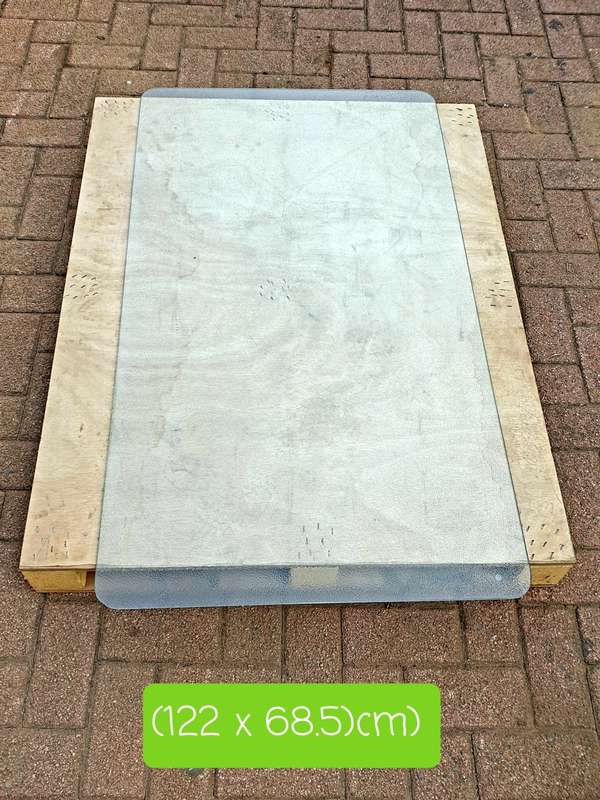 COLLECTION ONLY...Outdoor Tempered Glass Table Tops