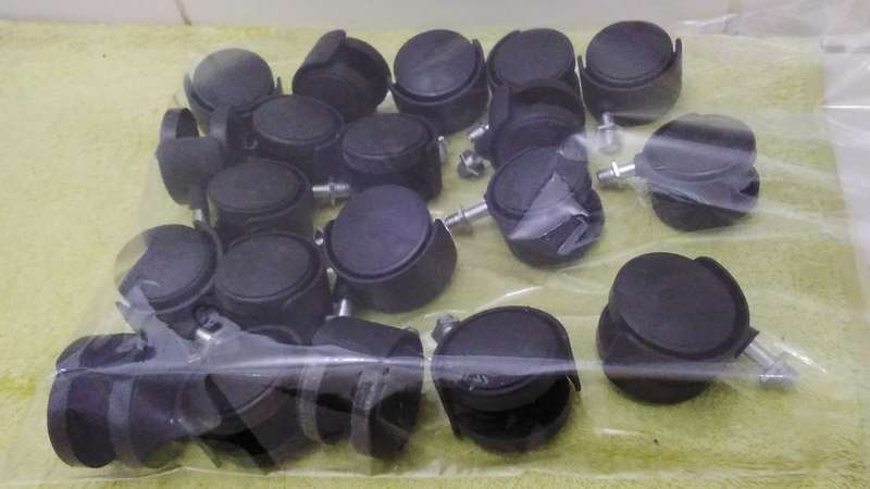 Hostess Trolley Castor Wheels (Pack of 100x)