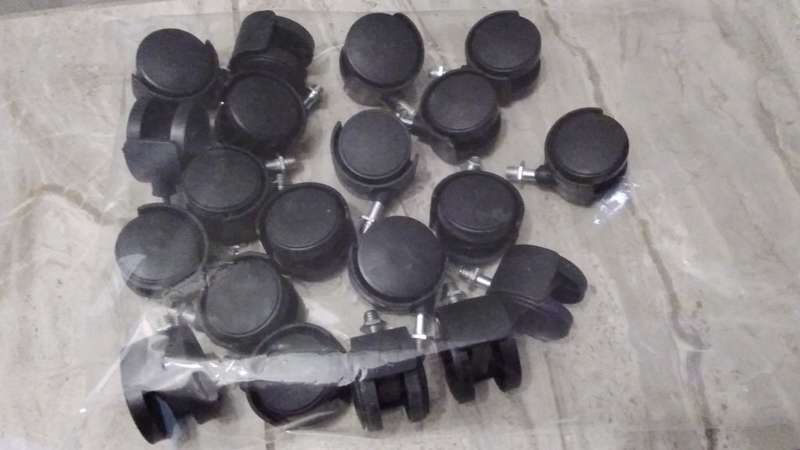 Hostess Trolley Castor Wheels (Pack of 100x)