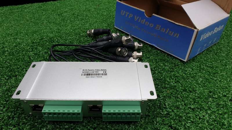 8-Channel UTB Video Balun - CCTV Via Twisted Pairs (BID PER BOX)!!!