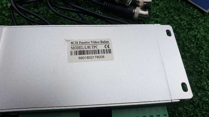 8-Channel UTB Video Balun - CCTV Via Twisted Pairs (BID PER BOX)!!!