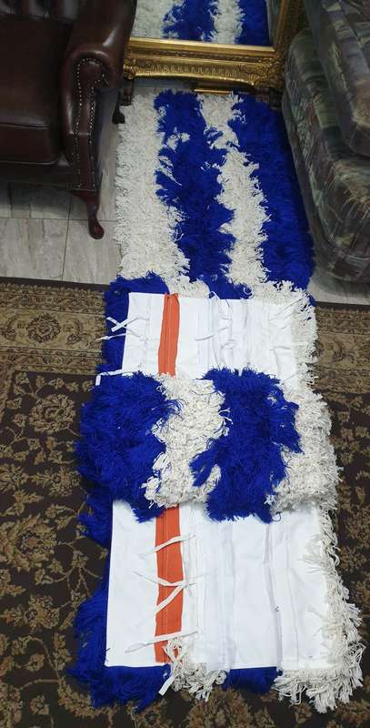 Hand-Made Foot Massaging Carpets (100x60)cm x .9kg (BID PER RUG)!!!