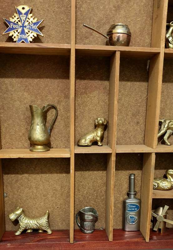 Vintage Brass Printers Tray