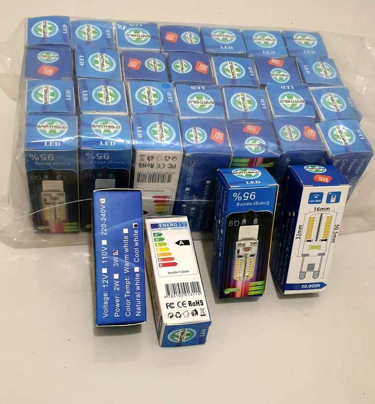 3w LED 95% Energy Saving Silicon Corn Replacement Bulbs (BID PER BULB)
