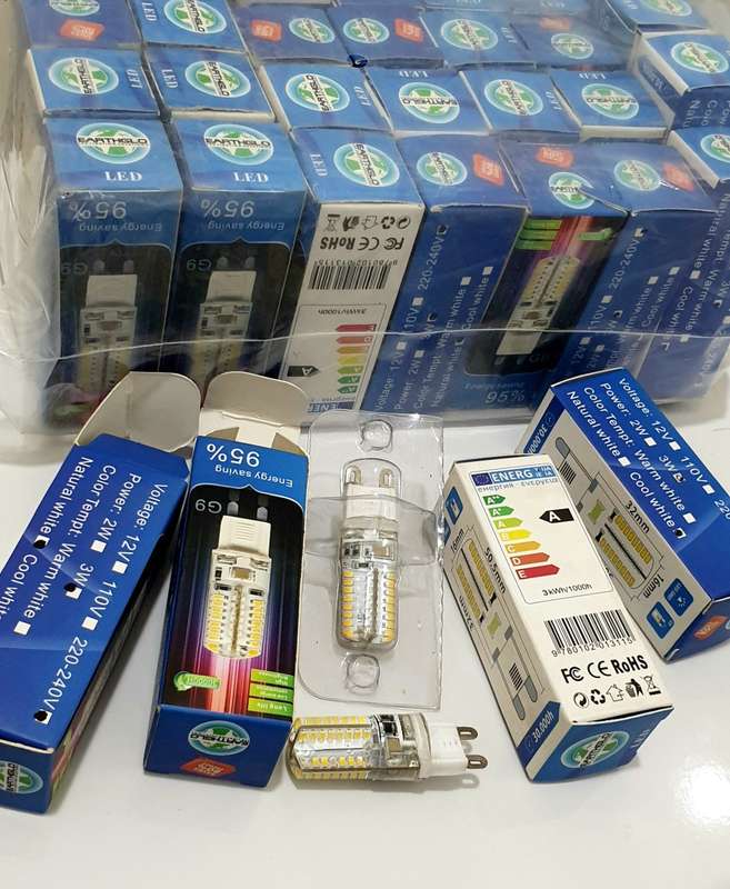 3w LED 95% Energy Saving Silicon Corn Replacement Bulbs (BID PER BULB)