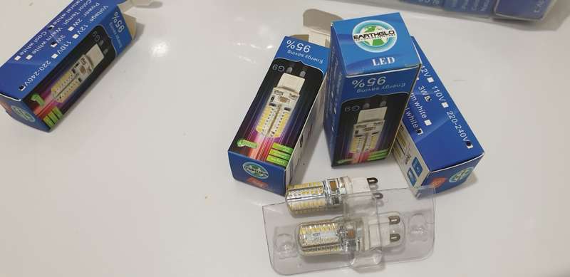 3w LED 95% Energy Saving Silicon Corn Replacement Bulbs (BID PER BULB)