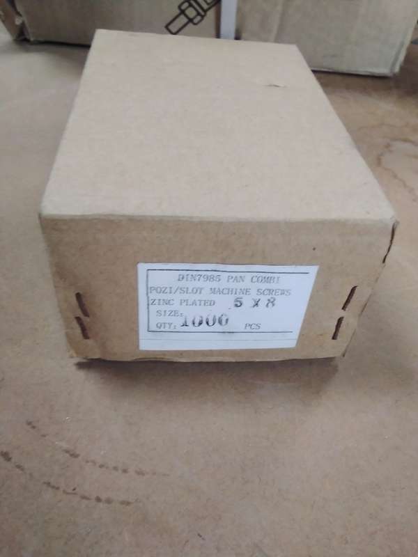 100x Multi-Purpose Zinc-plated Slot Machine Screws (BID PER PACK Of 100x)!!!