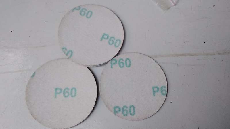 10x P60 Sanding Disc 75mm (BID PER PACK Of 10x)!!!